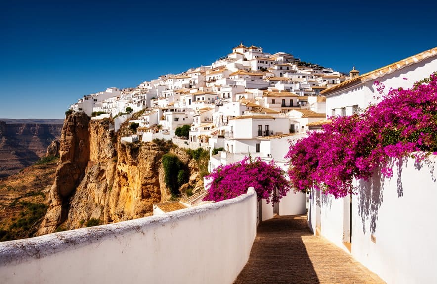 photogenic white villages photography